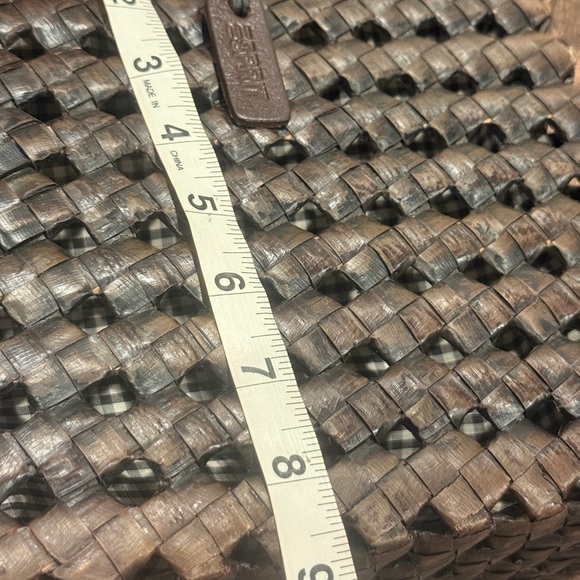 Esprit Brown and Black Tote Bag - Picture 9 of 11